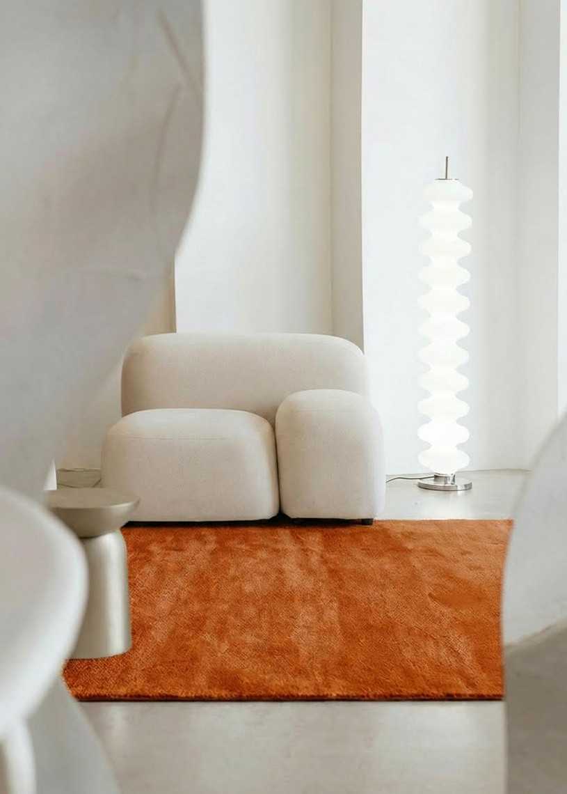 Tapis uni en laine TAJA