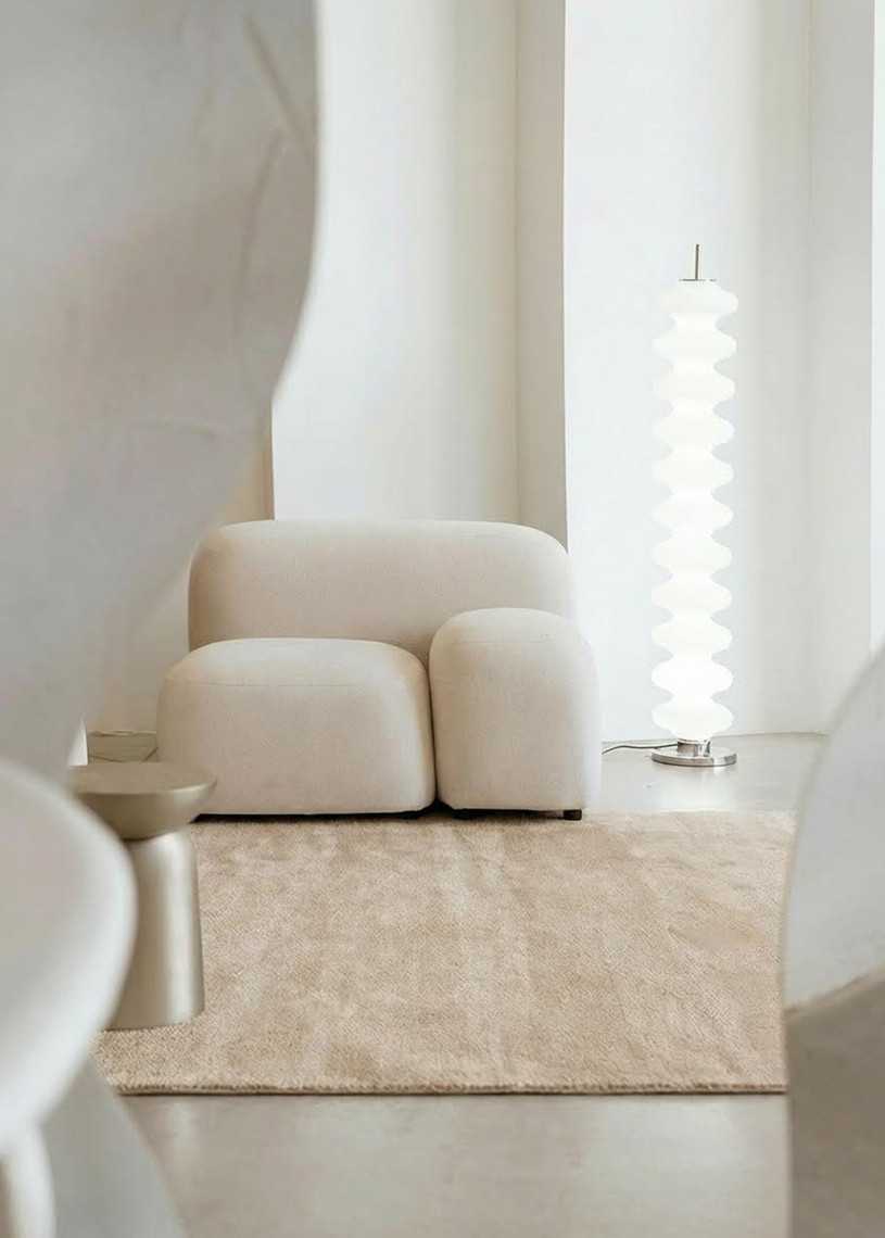 Tapis uni en laine TAJA