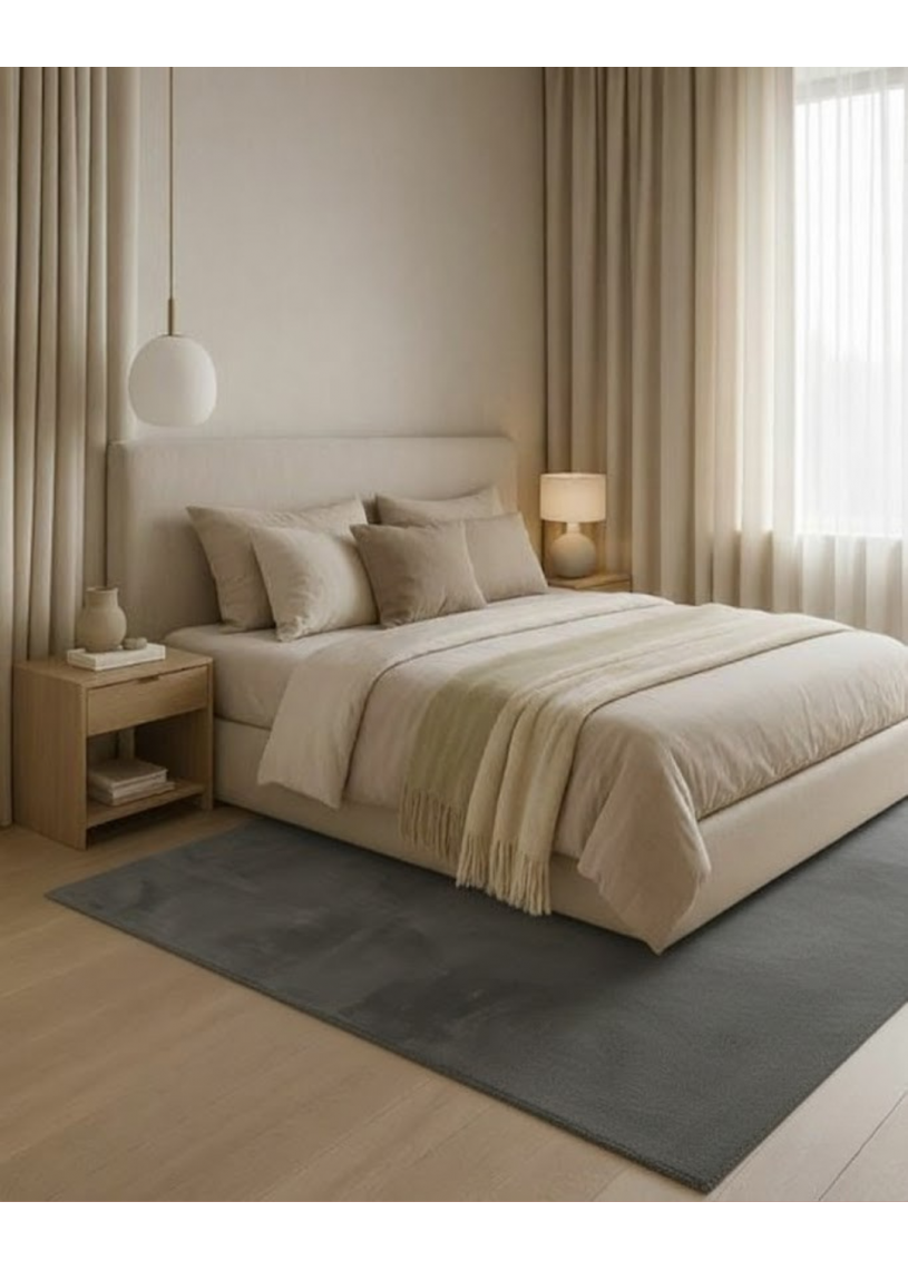 Tapis doux fourrure uni - LAPONIE 01