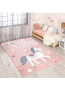 Tapis enfant cheval rose - ANIME