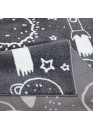 Tapis enfant galaxie gris - ANIME