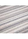 Tapis rayure crème gris - VALENCIA 807