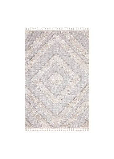 Tapis berbère beige -...