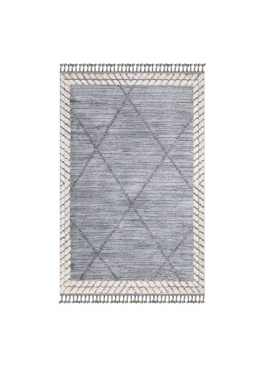 Tapis berbère gris -...