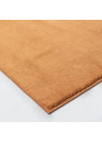 Tapis uni orange lavable doux - LOFT terracotta