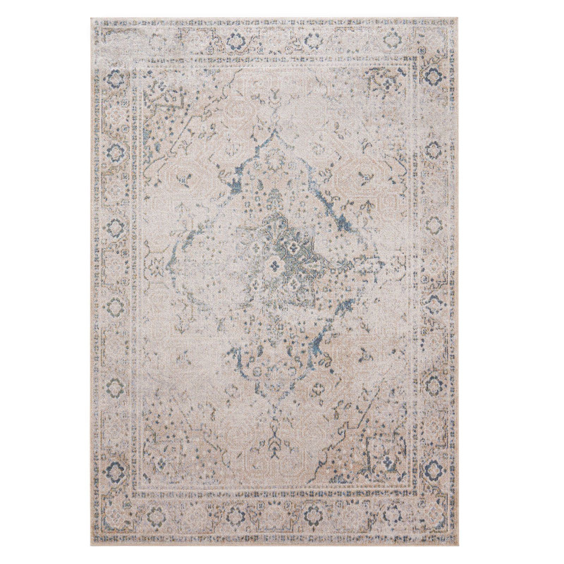 Tapis vintage oriental crème CHIRAZ 372