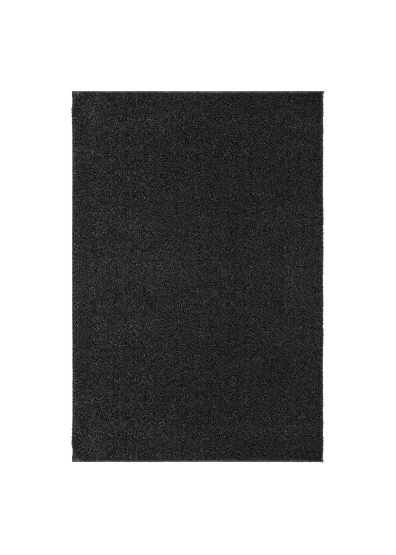 Tapis uni gris anthracite MONTANA