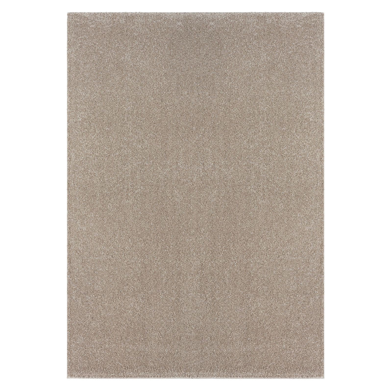 Tapis uni beige MONTANA