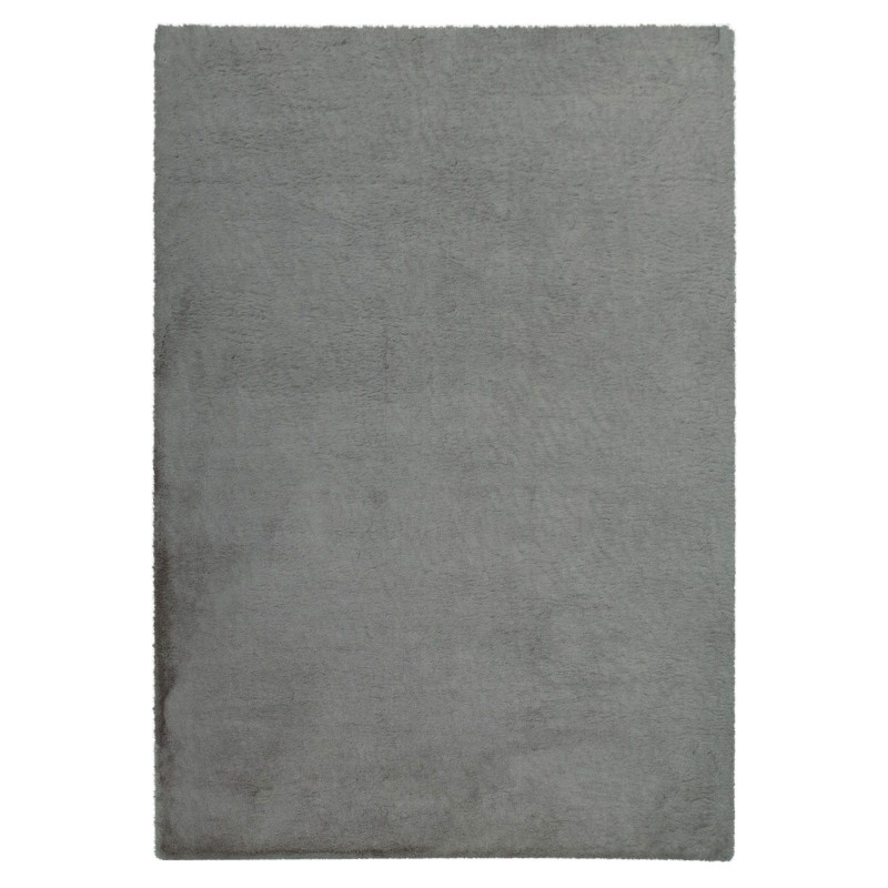 Tapis doux gris anthracite - LUMIA