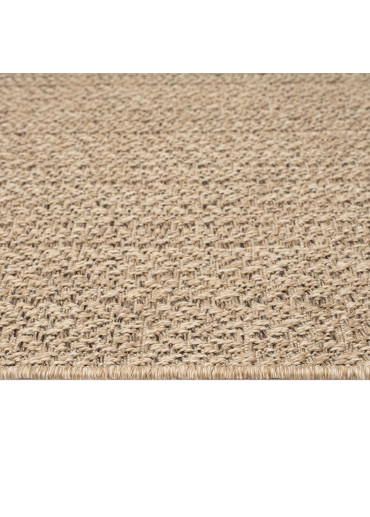 Tapis extérieur intérieur effet jute beige KENZY 01