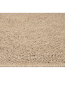 Tapis extérieur intérieur effet jute beige KENZY 02