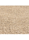 Tapis extérieur effet intérieur jute beige KENZY 02