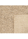 Tapis extérieur intérieur effet jute beige KENZY 02