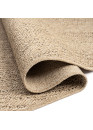 Tapis extérieur effet intérieur jute beige KENZY 02