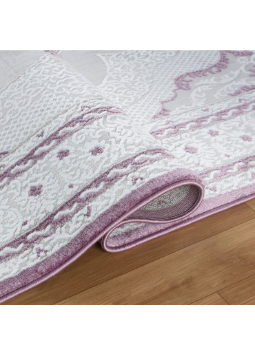 Tapis oriental crème rose MADRID 66