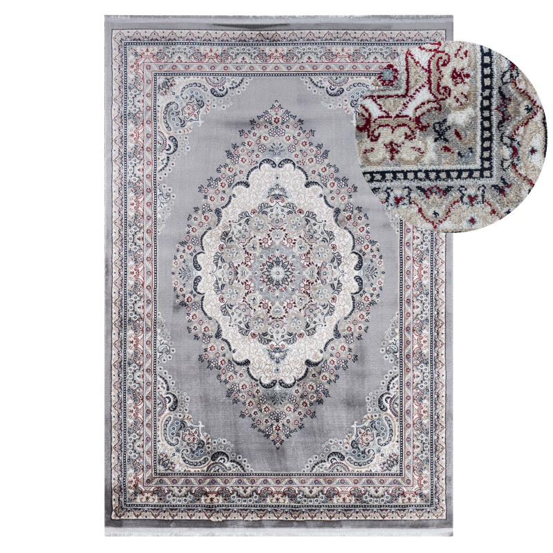 Tapis oriental gris TABRIZ