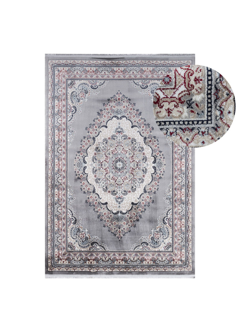 Tapis oriental gris TABRIZ