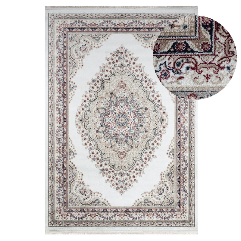 Tapis oriental crème TABRIZ