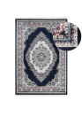 Tapis oriental bleu TABRIZ