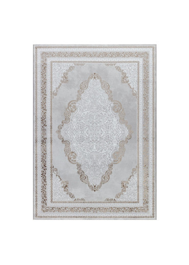 Tapis oriental gris beige...