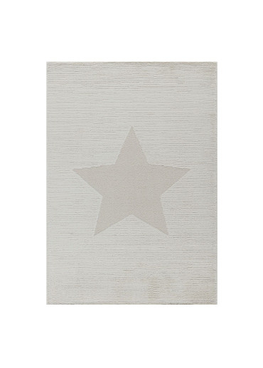 Tapis enfant étoile crème MONACO 82