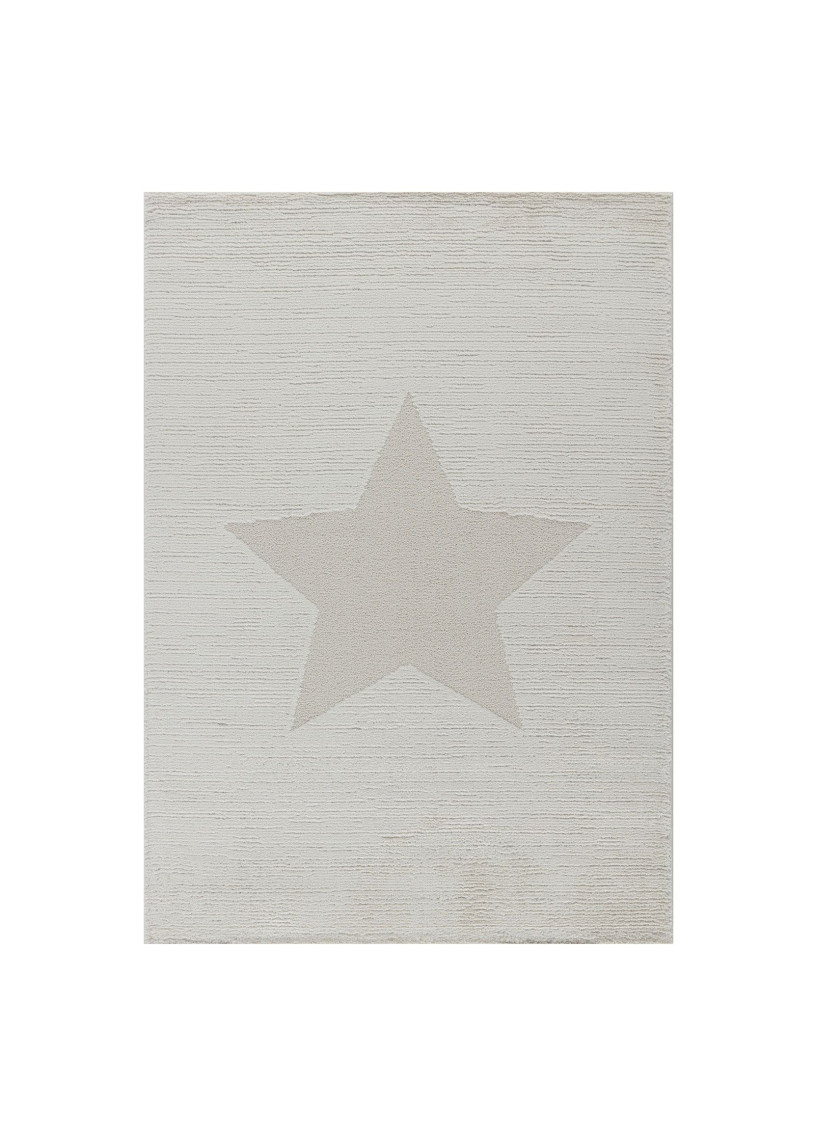 Tapis enfant étoile crème MONACO 82