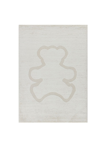 Tapis enfant ours crème MONACO 81