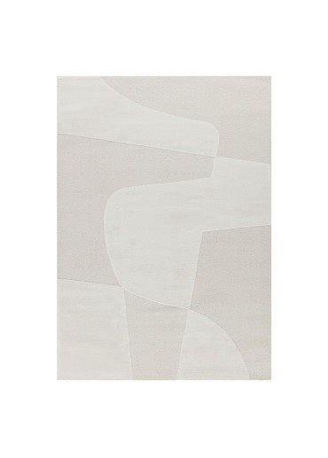 Tapis abstrait crème MONACO 80