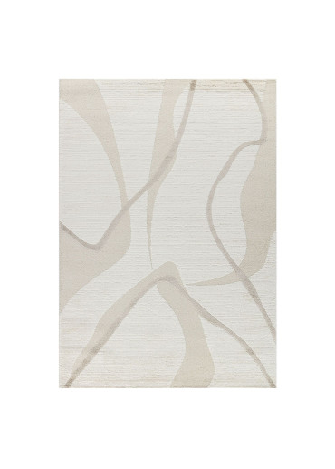 Tapis abstrait crème MONACO 78