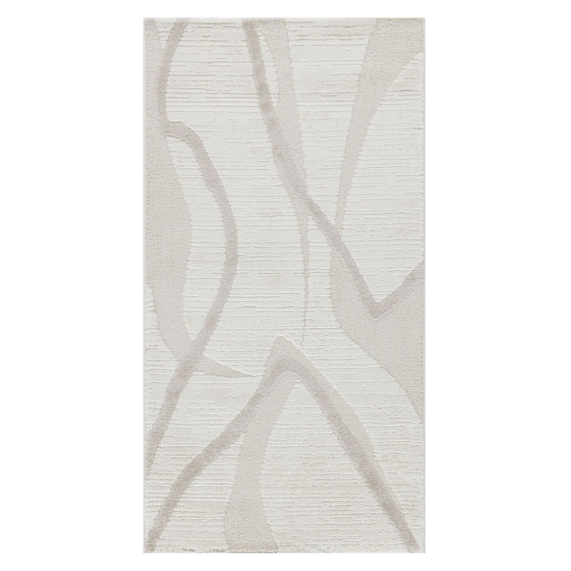 Tapis abstrait crème MONACO 78