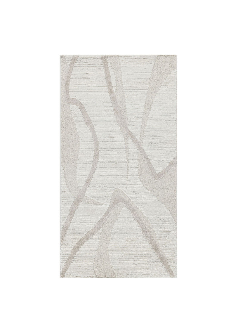 Tapis abstrait crème MONACO 78