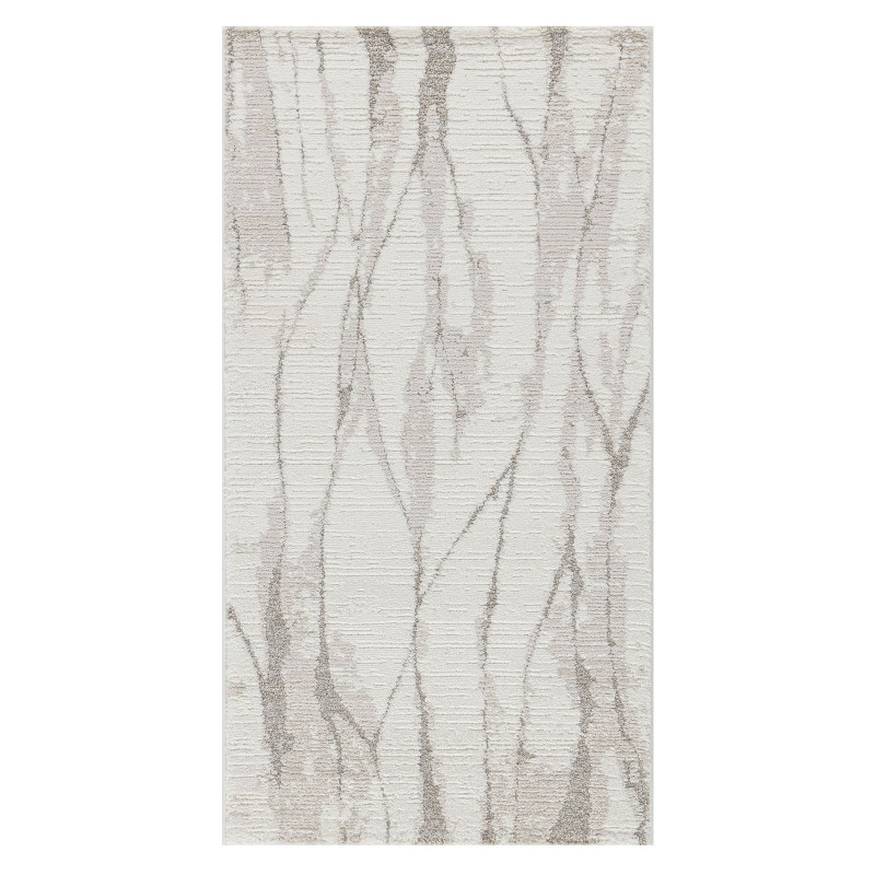 Tapis abstrait beige crème MONACO 63