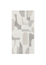 Tapis abstrait crème beige MONACO 60