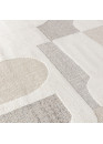 Tapis abstrait crème beige MONACO 60