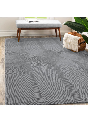 Tapis lavable gris OSLO 1904