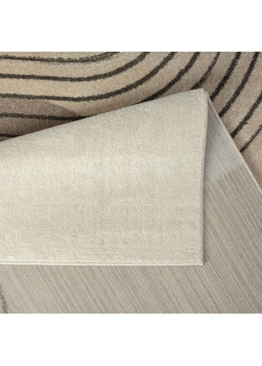 Tapis bohème beige marron TULUM