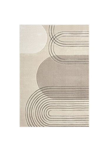 Tapis bohème beige marron...