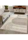 Tapis bohème beige marron TULUM