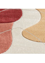 Tapis abstrait multicolore TULUM