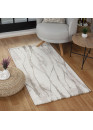 Tapis abstrait beige crème MONACO 63