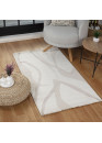 Tapis abstrait crème MONACO 78