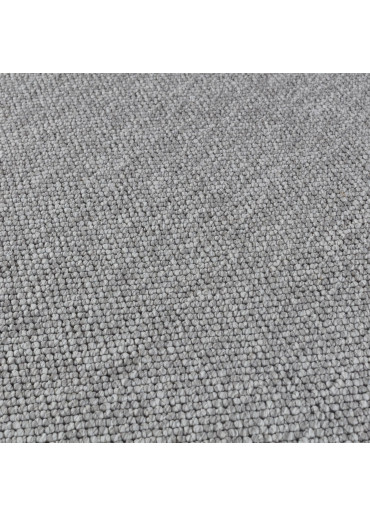 Tapis tissé effet laine gris EFES 03