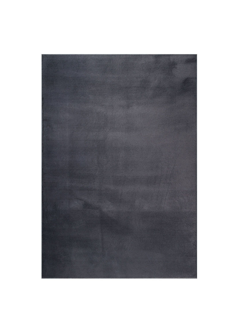 Tapis doux lavable gris anthracite - COSY